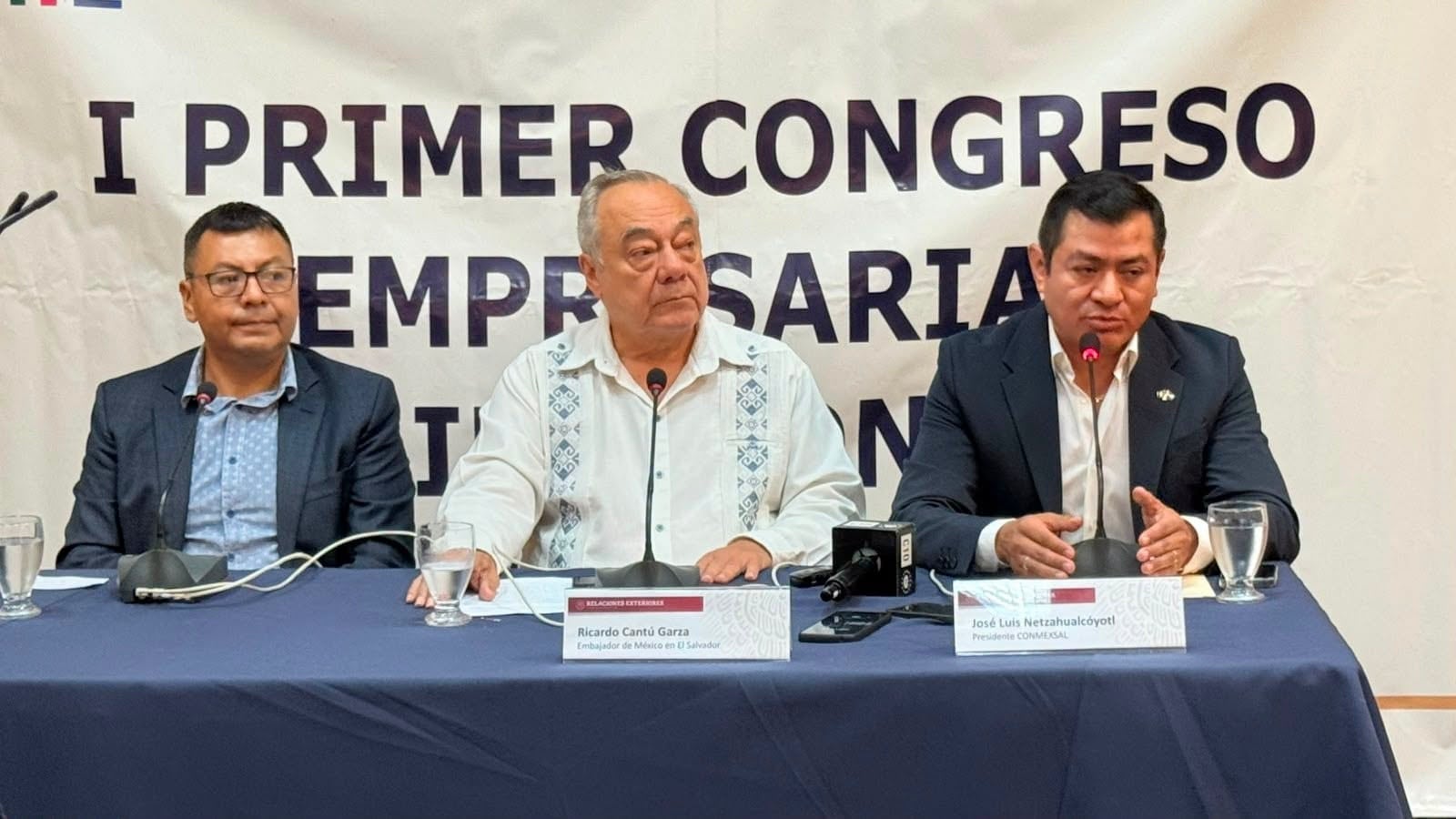El Consejo de Negocios México-El Salvador anuncia un congreso binacional para agosto (Foto cortesía Embajada de México en El Salvador)