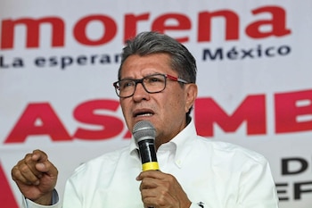 Ricardo Monreal busca ser el vencedor de la encuesta de Morena para encabezar el movimiento de izquierda en la carrera presidencial del 2024 y ser el sucesor de AMLO.