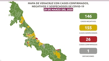 Mapa interactivo de coronavirus en