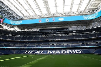 El estadio Santiago Bernabéu (Marta