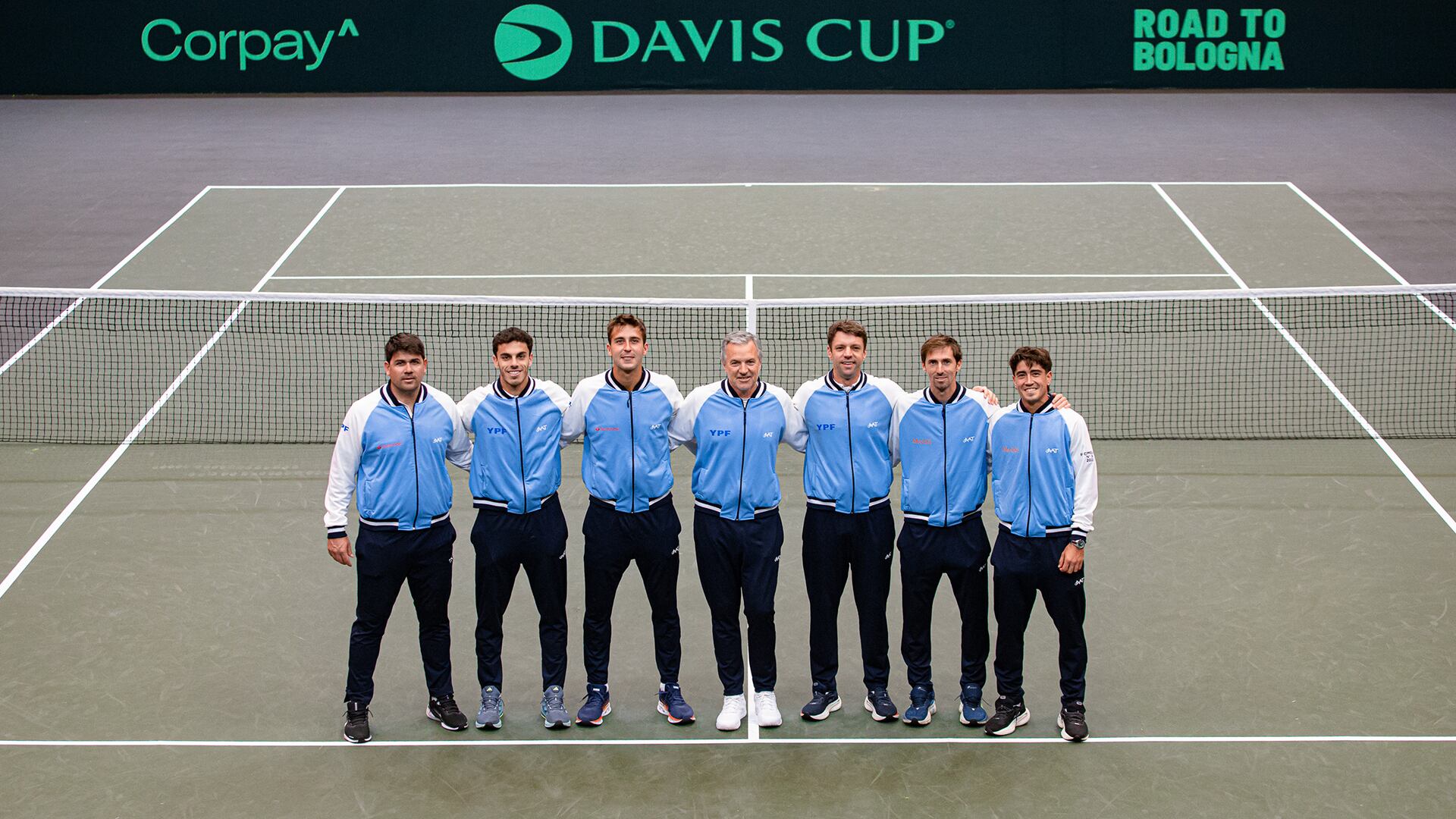 El equipo argentino de Copa Davis que derrotó a Países Bajos