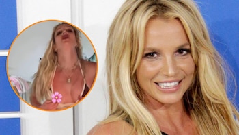 Britney Spears sufrió un percance
