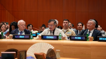 Petro pidió en la ONU un tratado internacional para regular la inteligencia artificial con reglas comunes de uso - crédito Juan Diego Cano/Presidencia de la República