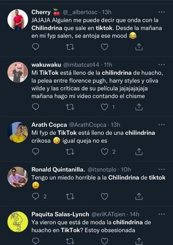 Reacción de los usuarios ante