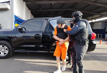 Gilbert Bell Fernández, alias “Macho Coca”, fue extraditado este jueves a Estados Unidos, donde enfrenta cargos relacionados con tráfico internacional de cocaína. (Cortesía)