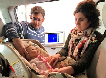 Dos de los investigadores de