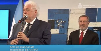 El ministro de Salud, Ginés