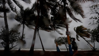 Onda tropical que se aproxima