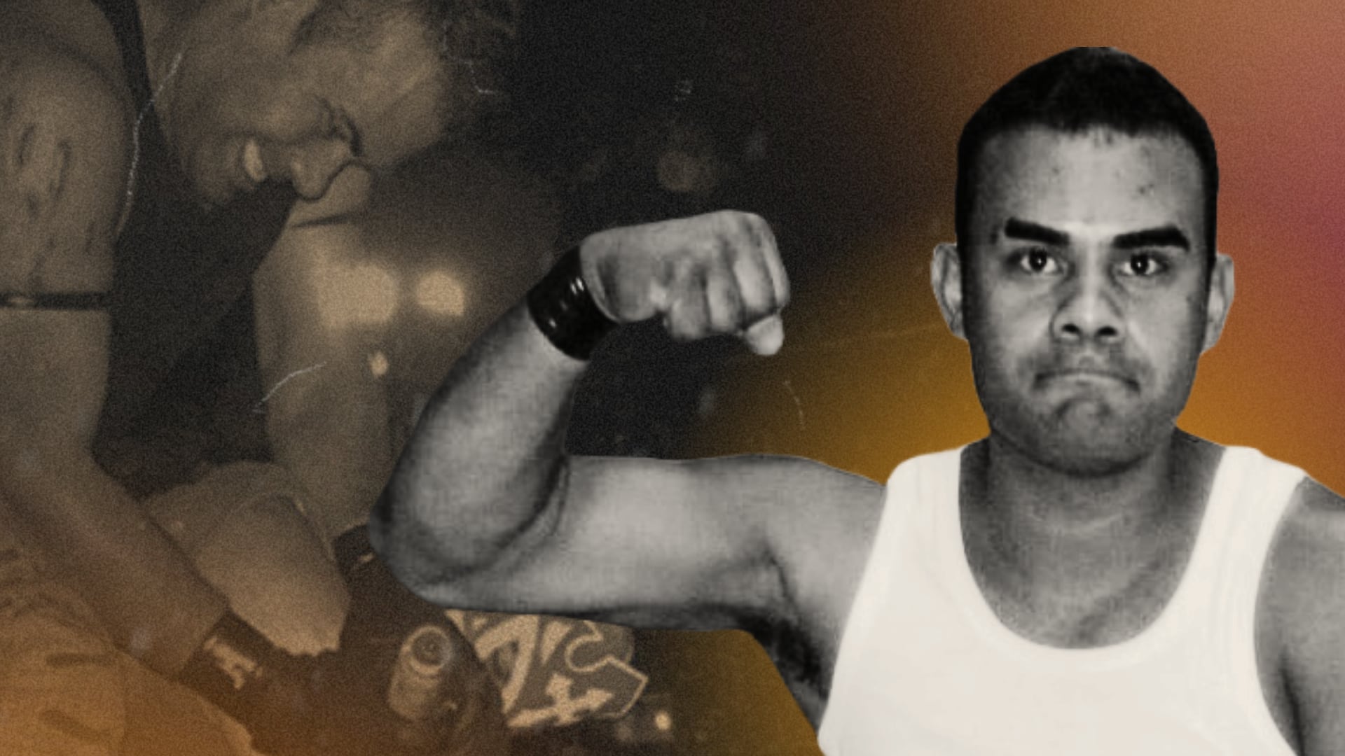 Voltaje Negro debutó como luchador bajo el nombre de Power Ranger y consolidó su carrera en la escena independiente del norte de México. (Aranza Estrada/Infobae México)