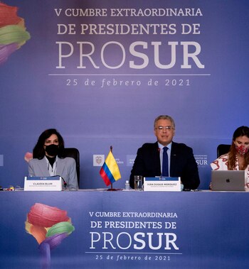 Fotografía cedida por la Presidencia