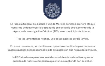 Foto: Fiscalía Morelos