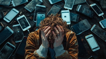 La sobrecarga digital puede hacer