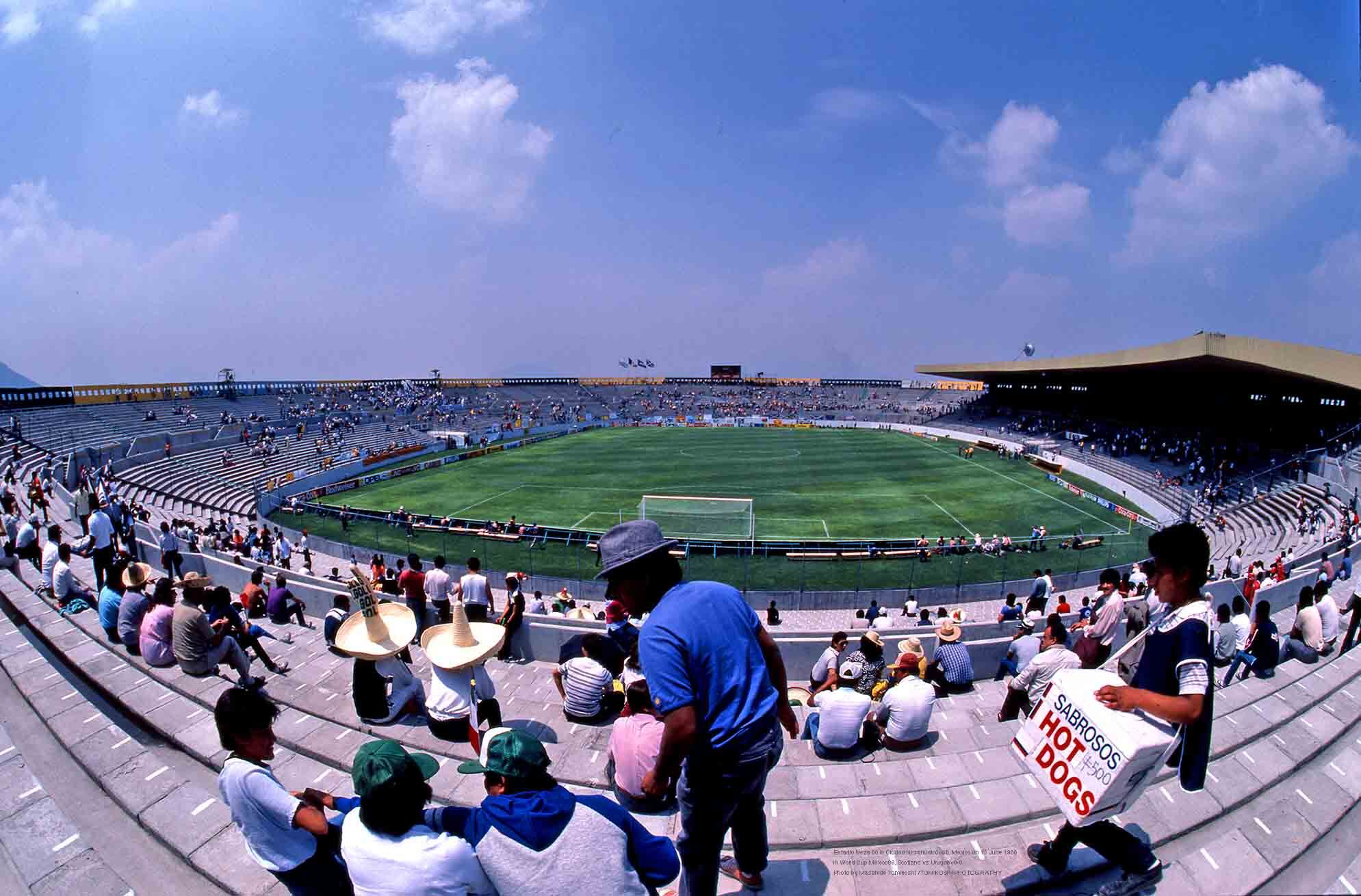 Estadios que fueron sedes del Mundial de 1986 y que hoy en día no figuran ni en la Liga de Expansión.    (X/Estadios de México)