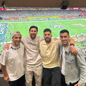 Lionel Messi está disfrutando del