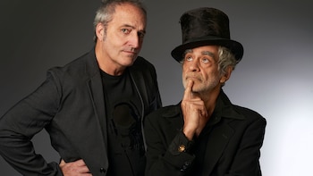 Pichón Baldinu, director general, y