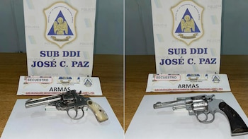 Las otras dos armas encontradas