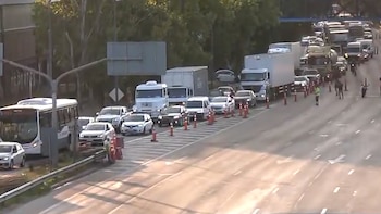 Autopista Cantilo: se normalizó el