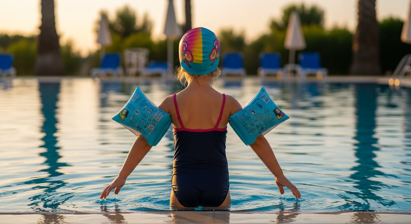 Aunque aprender a nadar es importante, la Sociedad Argentina de Pediatría advierte que la vigilancia activa de un adulto sigue siendo indispensable para evitar incidentes fatales (Imagen Ilustrativa Infobae)