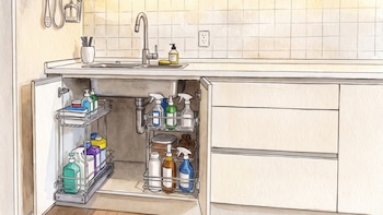 Orden en la cocina: qué artículos no deberían ir debajo del fregadero