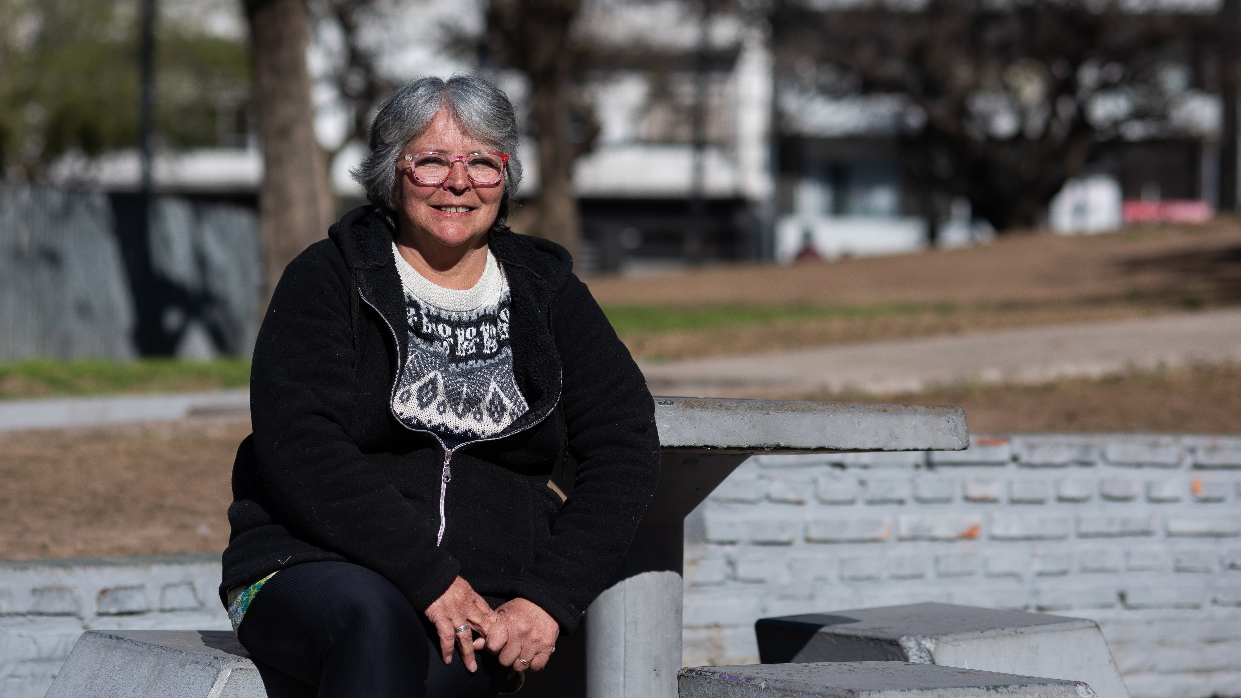 La ex mujer del remisero arrepentido y autor de los cuadernos de las coimas, Hilda Horovitz (Fotografía: Adrián Escandar)