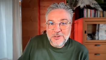 Álex Rovira en el podcast.