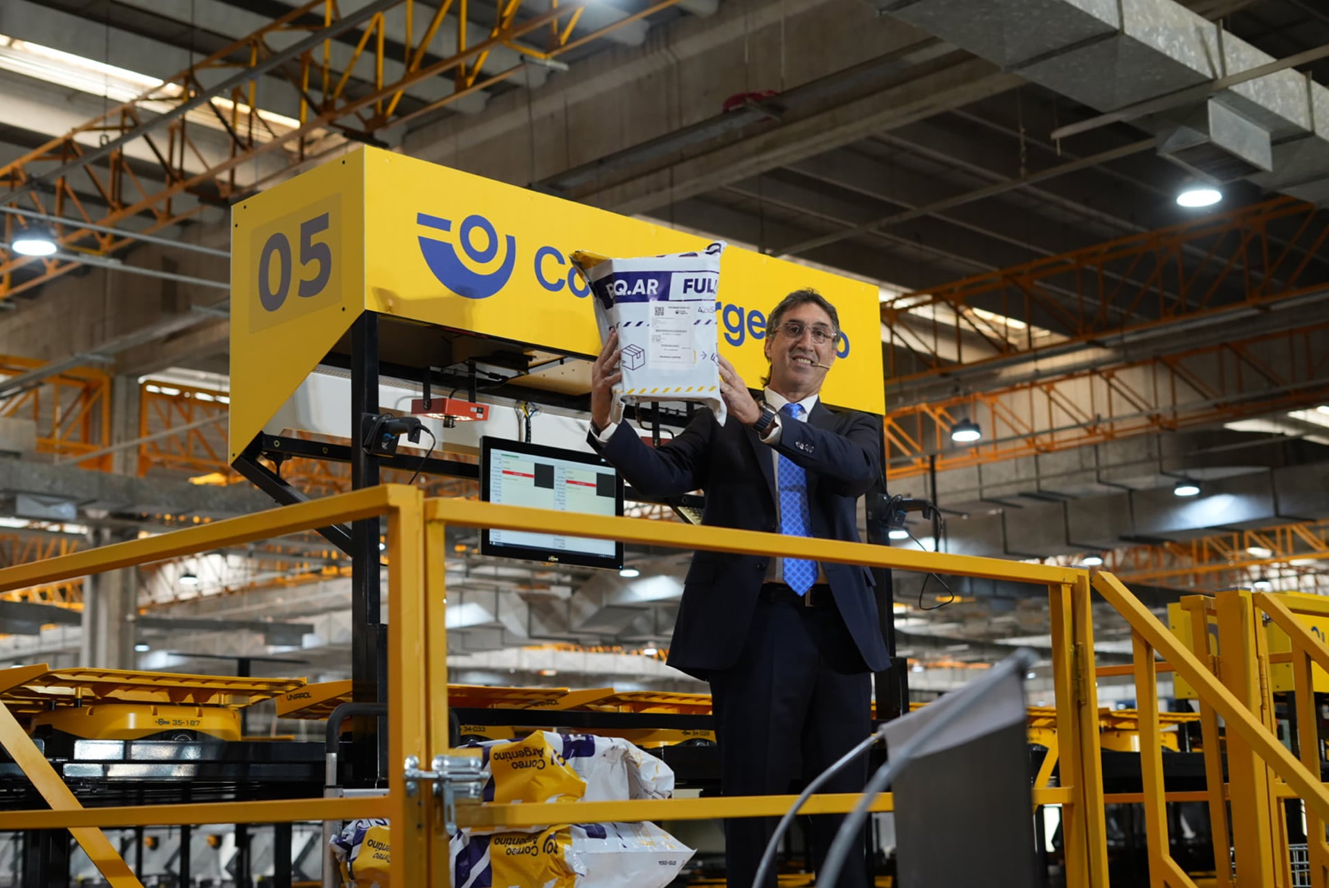 El presidente y CEO de Correo Argentino, Camilo Baldini