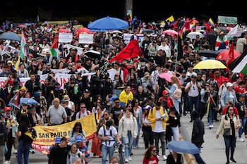 Las manifestaciones líderadas por Fecode