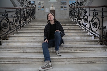 Bianca Vicente, alumna de la