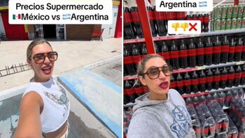 La tiktoker argentina acudió a