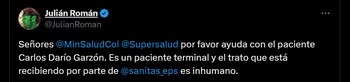Julián Román en X