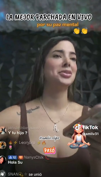 Suheyn Cipriani explota en vivo y le manda indirectas a Macarius tras terminar su relación