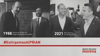 Morena señaló el 'noviazgo' entre