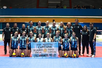 Argentina, invicto y a semifinales del Campeonato Sudamericano Sub 19 de Vóley 2026.