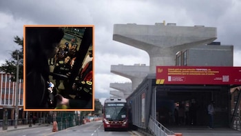 Nueva caso de inseguridad en bus de Transmilenio: habitantes de calle robaron el celular a una joven y la hirieron con arma blanca