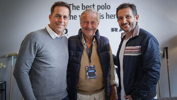 Martín Zuppi, junto a Cristiano