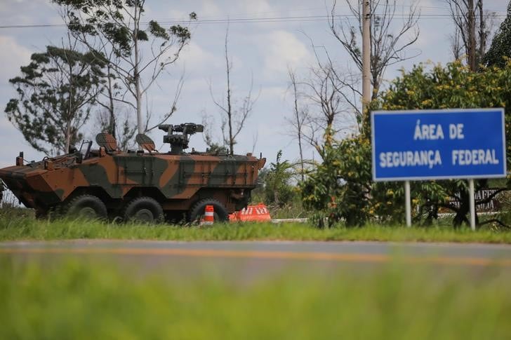 Foto de archivo ilustrativa de un vehículo blindado del ejército de Brasil (REUTERS/Adriano Machado)
