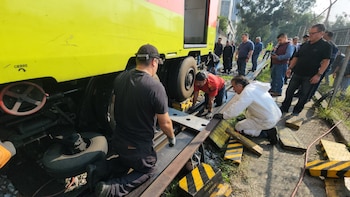 Trabajadores ya están iniciando los protocolos para corregir la falla de esta mañana. (Metro CDMX)