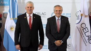 El presidente de Argentina, Alberto