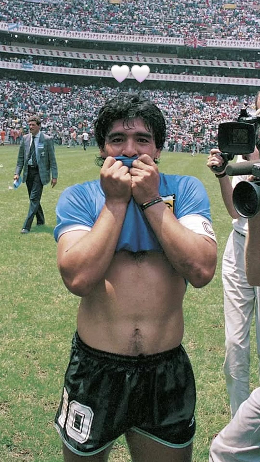 El posteo de Romina en honor al Diego y al Mundial del 86