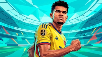 Luis Díaz y los jugadores de la selección Colombia que estrenarían parche especial en la Copa Mundial de la FIFA 2026