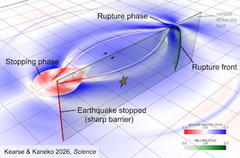 La fase de detención de un terremoto (Science)