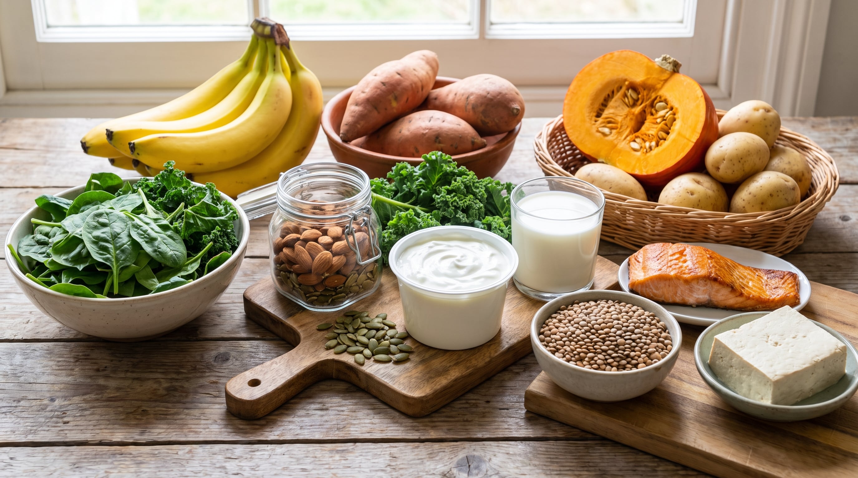La alimentación influye en los calambres musculares cuando altera la hidratación o reduce el aporte de potasio, magnesio, calcio y sodio (Imagen Ilustrativa Infobae)