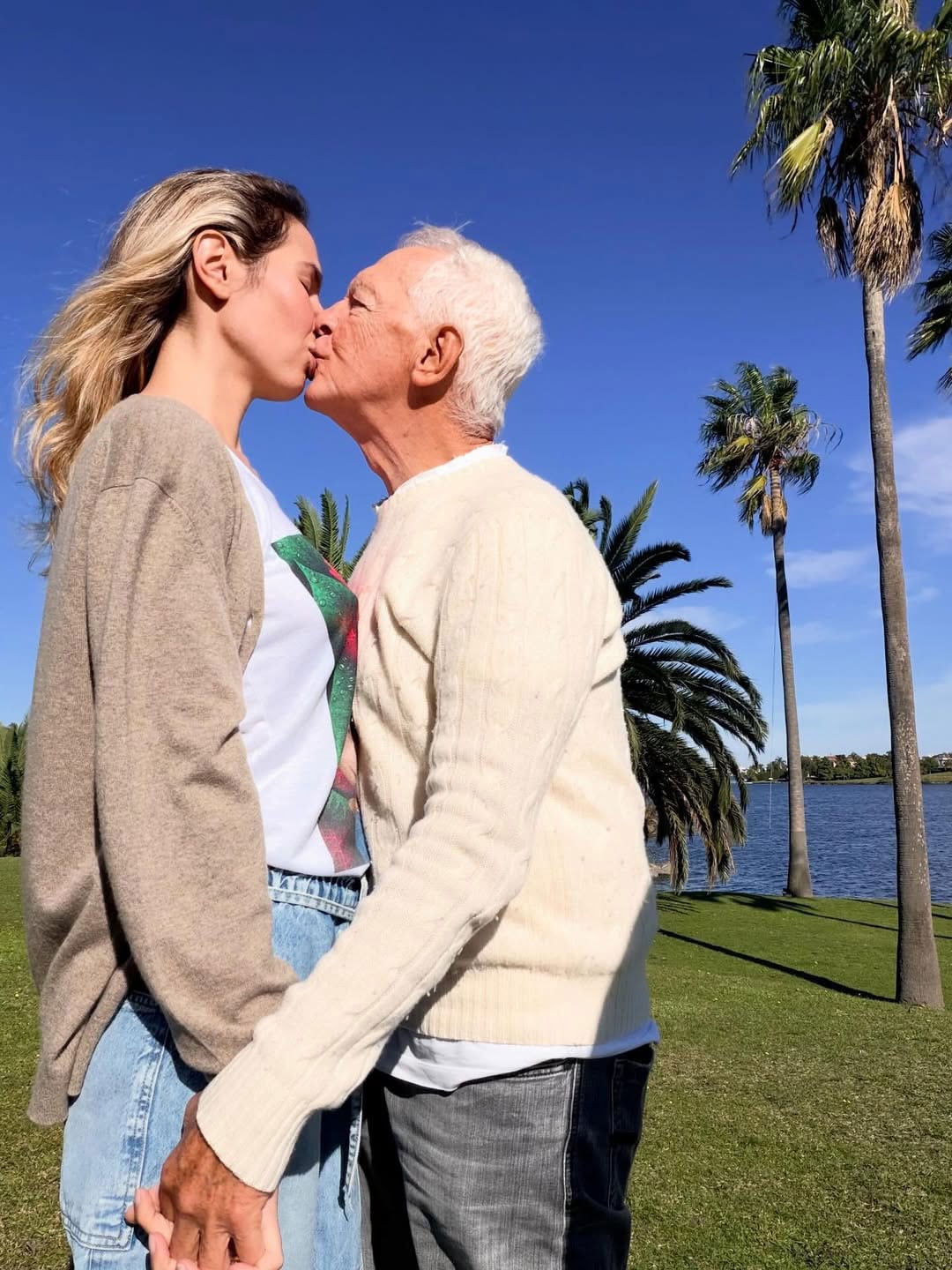 La pareja volvió a compartir su amor ante sus seguidores