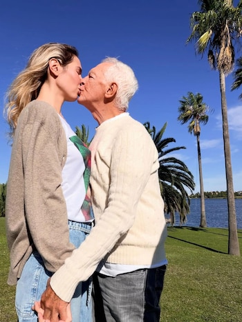 Siete años de amor, Elina y Eduardo Costantini