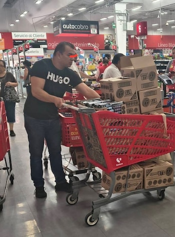 Se limitó la venta tras la denuncia. (redes sociales)
