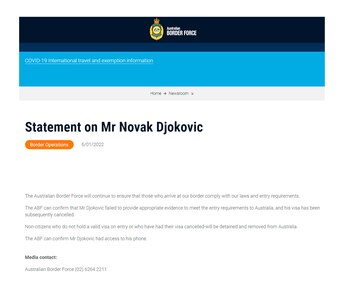 El comunicado de la Fuerza