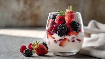 Los tres ingredientes naturales que pueden endulzar al yogurt griego para ganar masa muscular