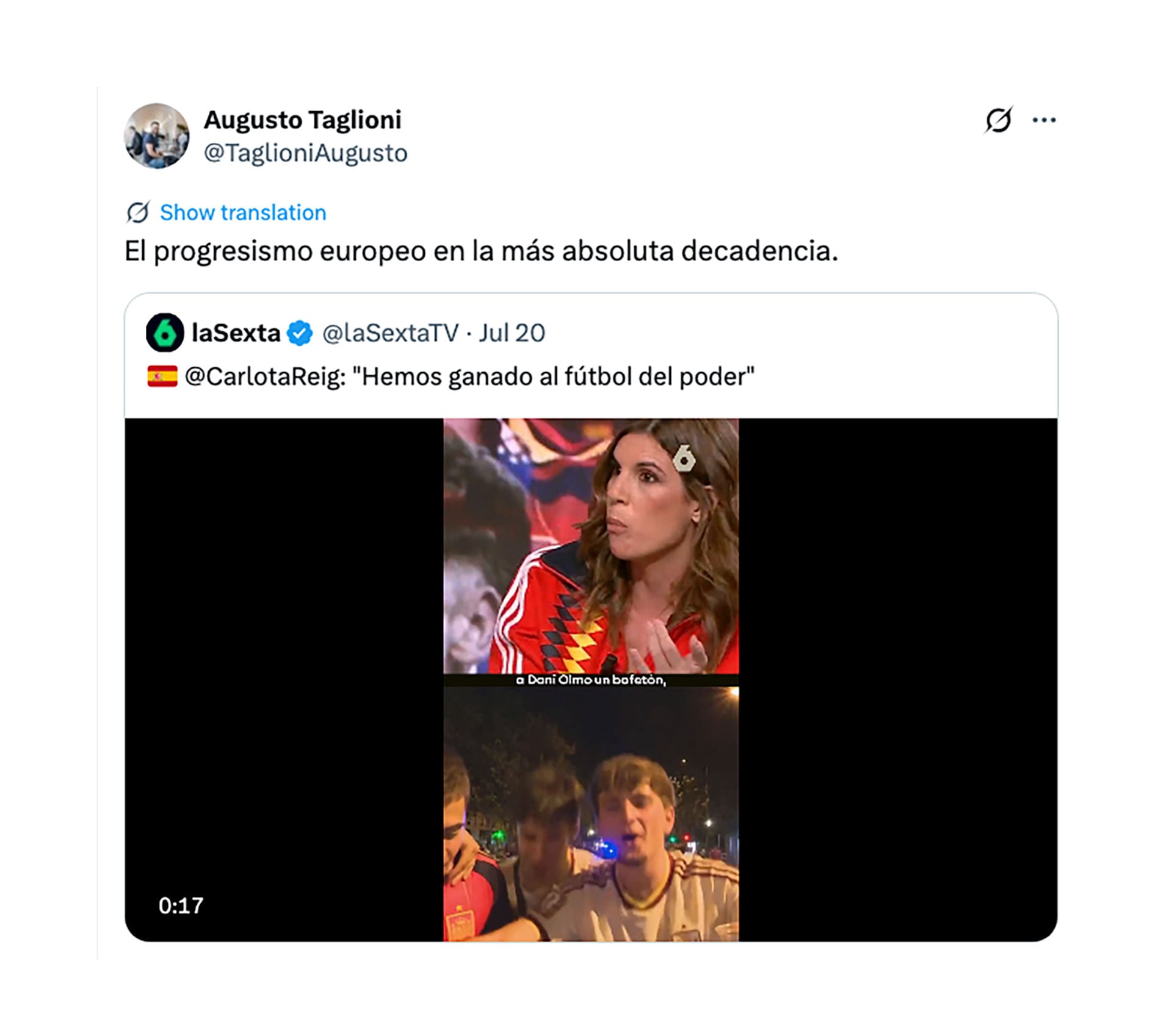 Los medios españoles polarizaron con el pueblo argentino y consideraron que desde el norte global le ganaron al poder que representa Sudámerica