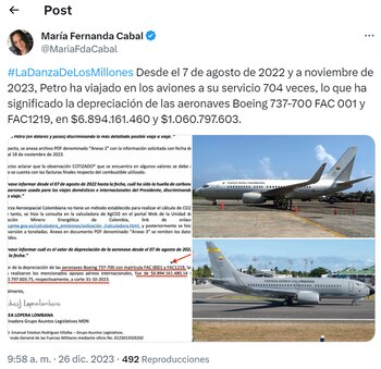 Los viajes de Gustavo Petro