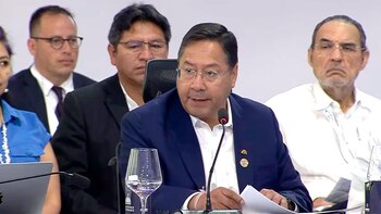 Luis Arce, presidente de Bolivia